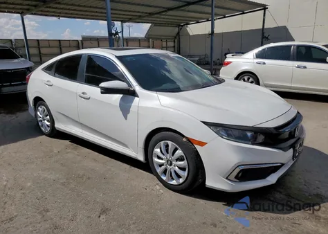 2020 Honda Civic Ex z USA, uszkodzony, nr VIN 19XFC1F32LE205775